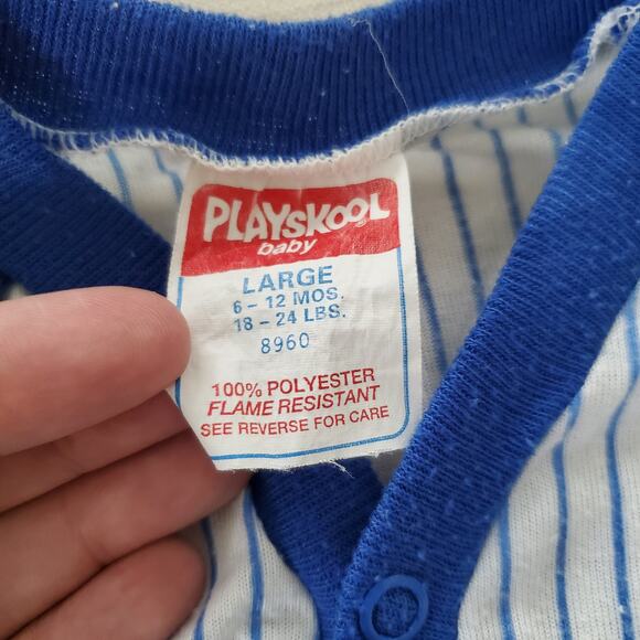 Vintage Little Slugger Pantsuit 6-12 months - Picture 4 of 6